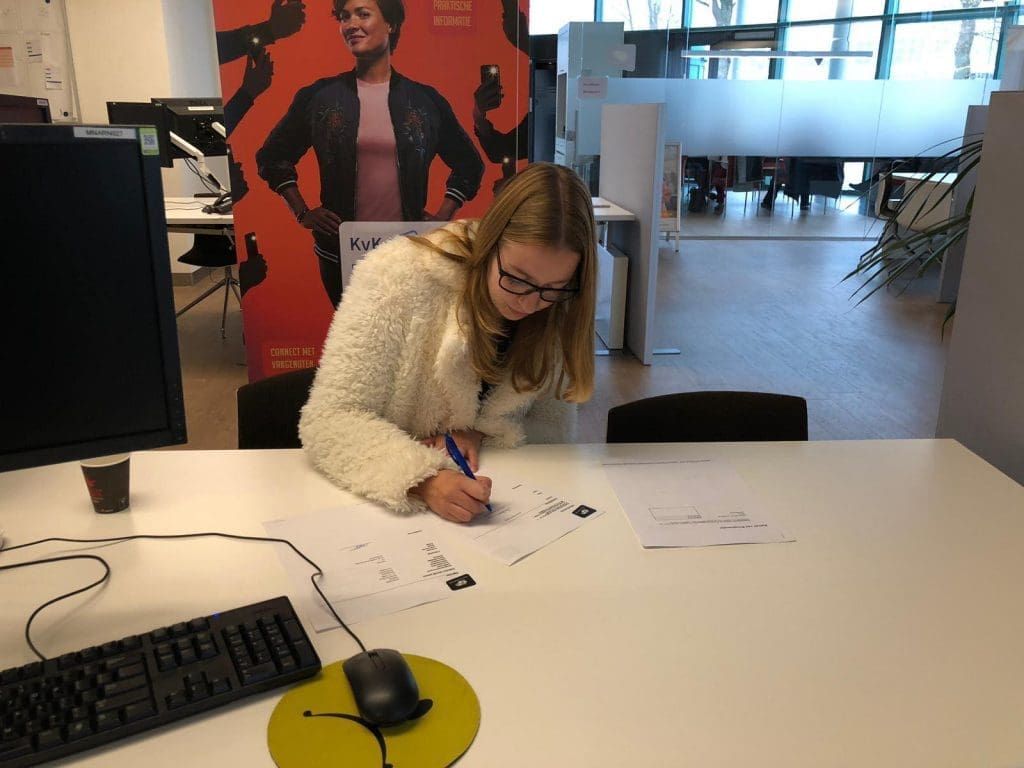 ingeschreven bij de KVK 