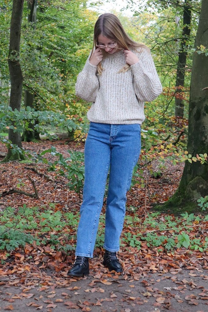 sweater & jeans looks