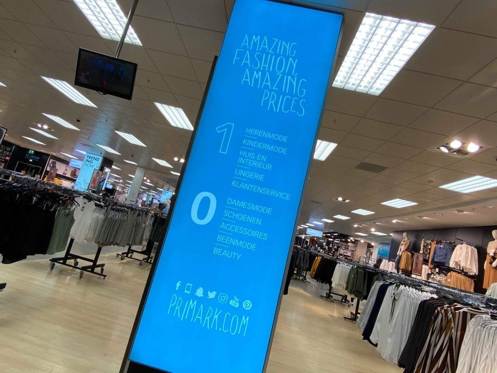 winkelen met vriendinnen in de Primark