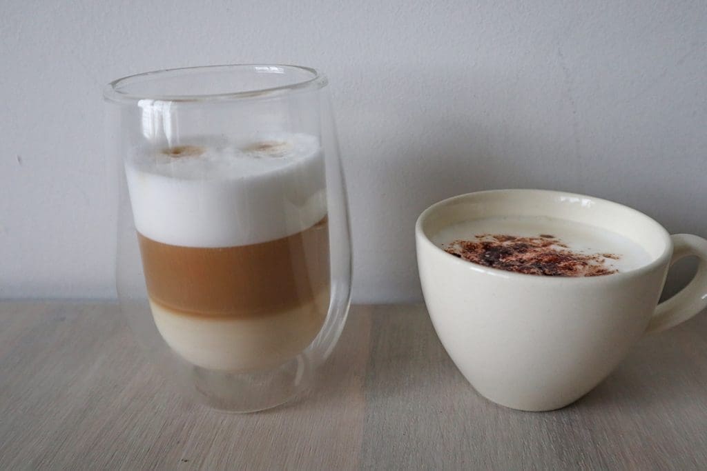 Latte macchiato en cappuccino maken thuis