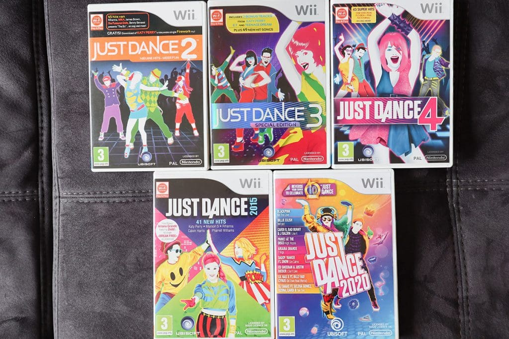 Wii aangesloten op een smart tv