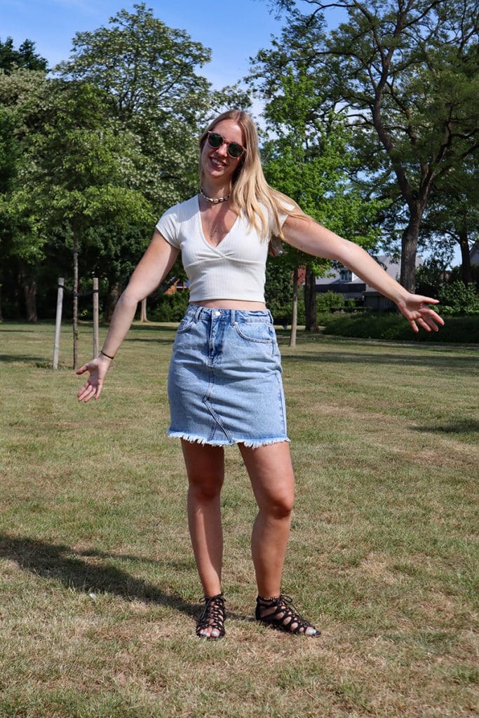 zomerse looks met items van NA-KD