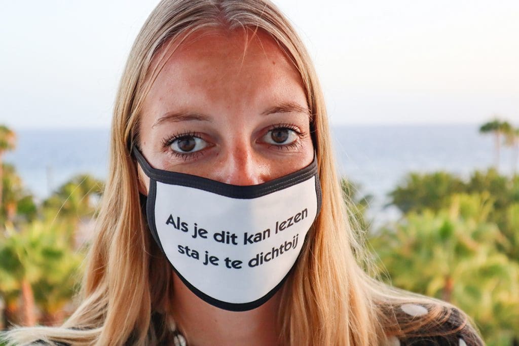 gepersonaliseerde mondkapjes 