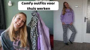 comfy outfits voor thuis werken
