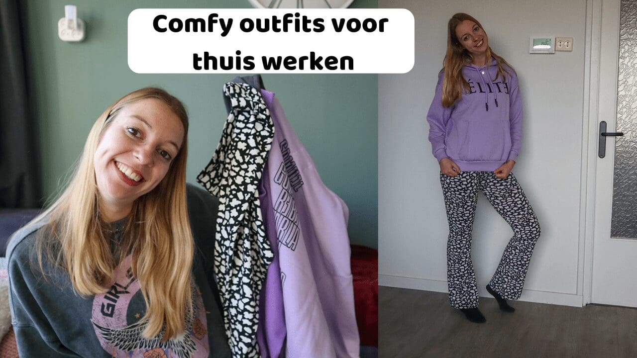 comfy outfits voor thuis werken