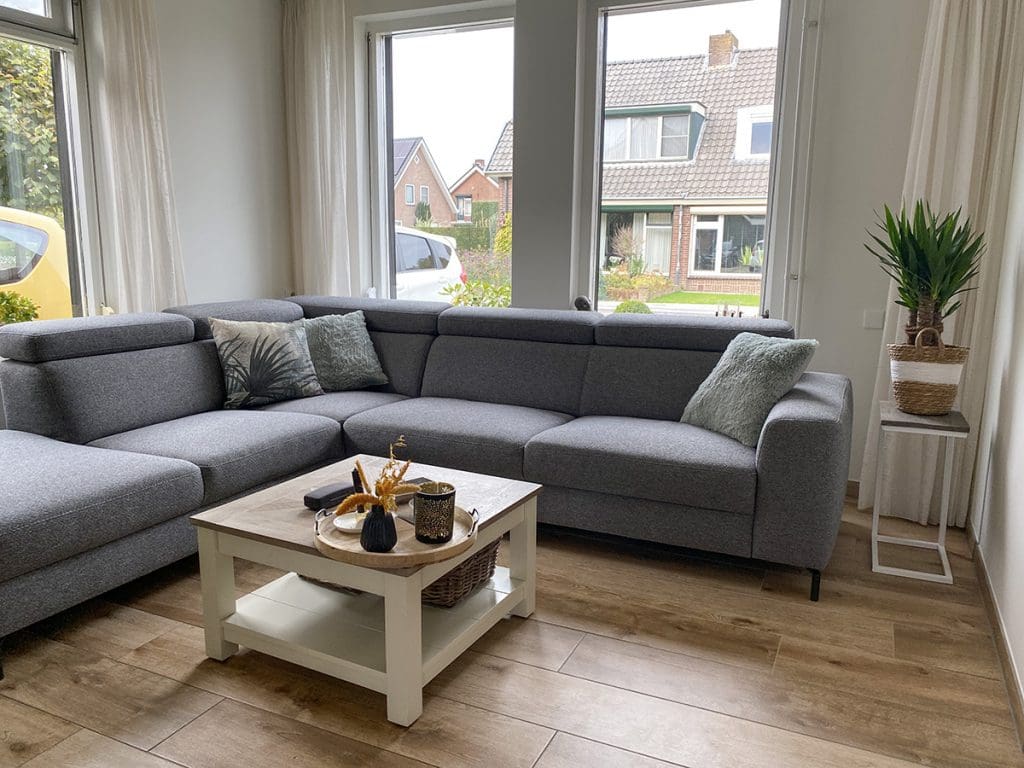 onze nieuwe woonkamer 
