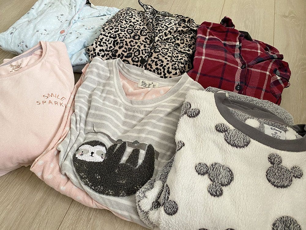 mijn favo pyjama's