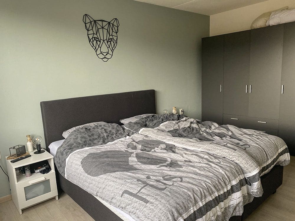 heerlijk slapen in onze slaapkamer