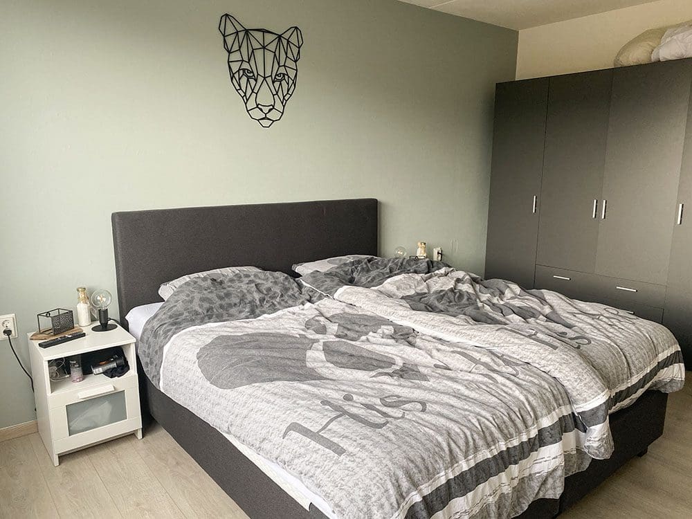 heerlijk slapen in onze slaapkamer