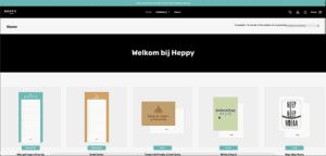 onze webshop happy