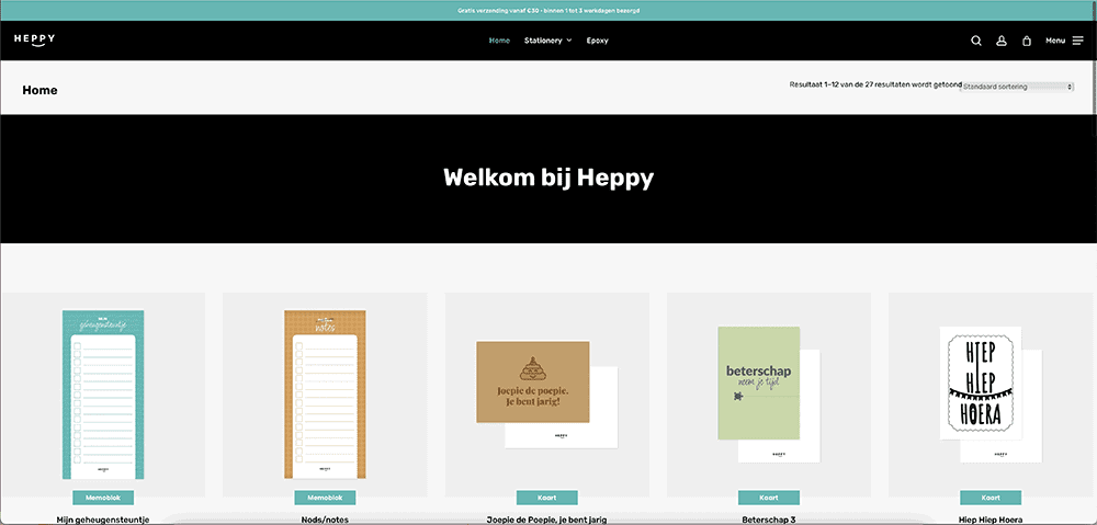 onze webshop happy