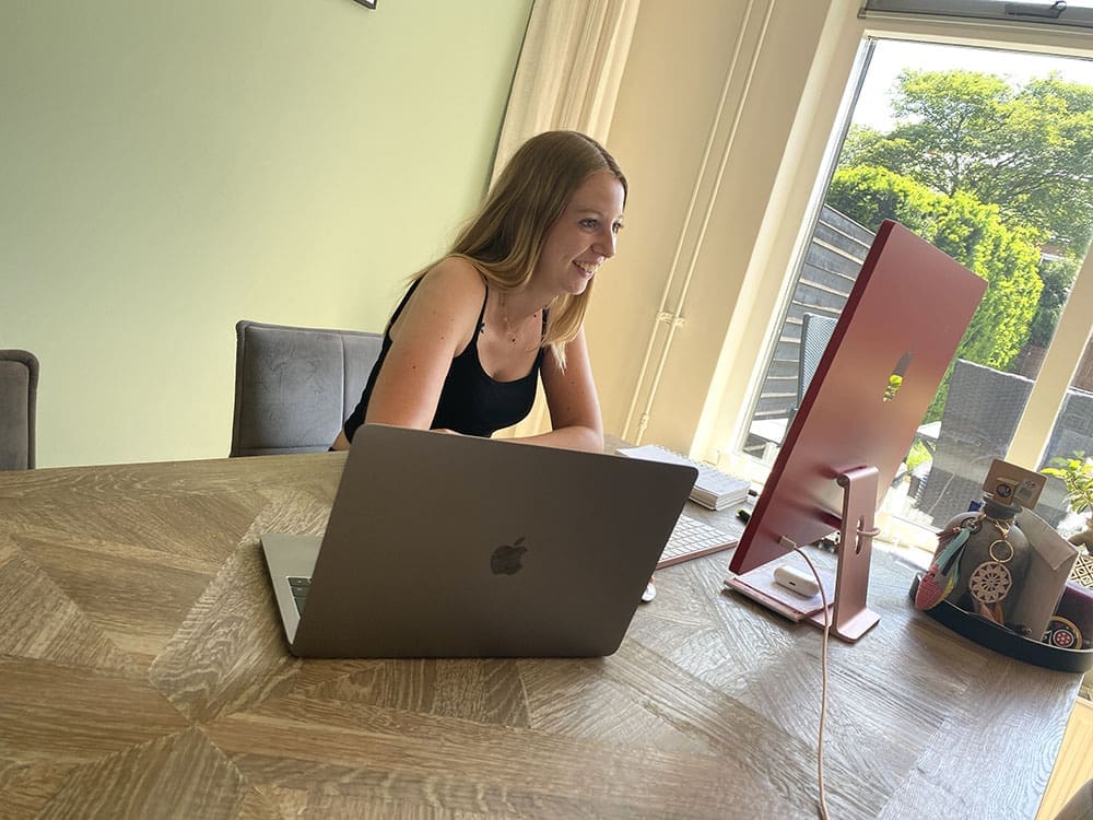 thuis werken als blogger