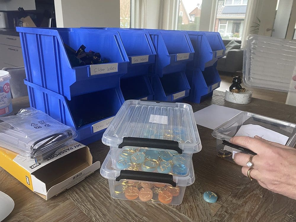 werkzaamheden voor onze webshop