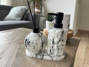 Woonaccessoires setjes van epoxy