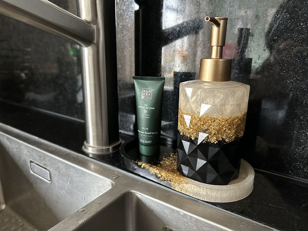 Woonaccessoires setjes van epoxy