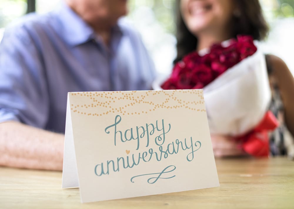 enkele ideeën voor jubileumkaarten